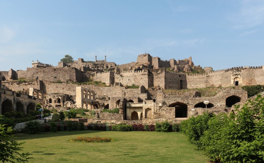 Golconda Fort, Hyderabad, Telangana, India